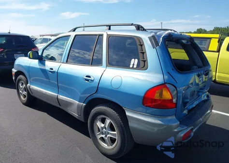 2004 Hyundai Santa Fe from USA, damaged, VIN KM8SB12B84U677329